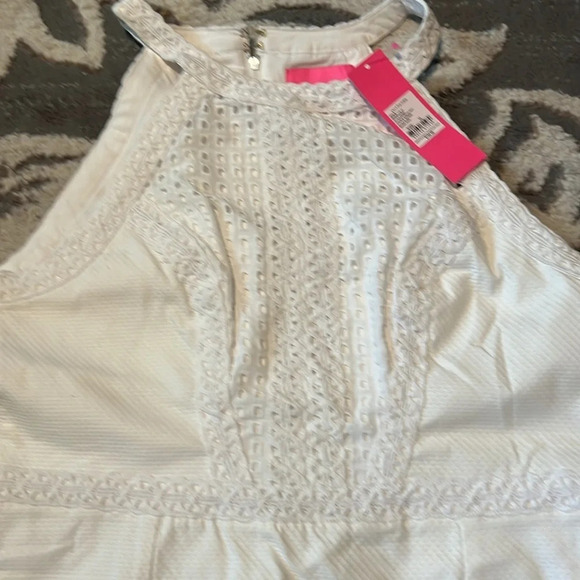 Lily Pulitzer shift dress NWT. Style name is charlize stretch shift.  White - Picture 2 of 7